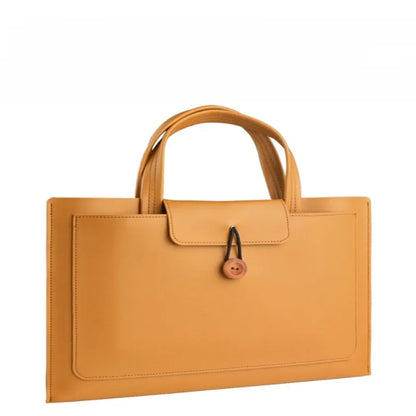 Porte Document Femme Marron en PVC