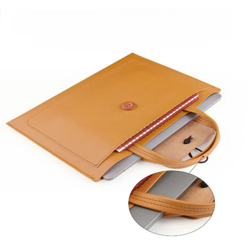 Porte Document Femme Marron en PVC