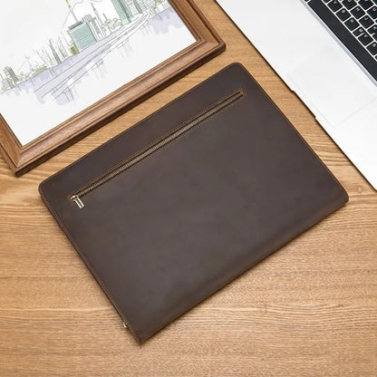 Porte document A4 cuir conférencier