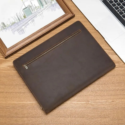 Porte document A4 cuir conférencier