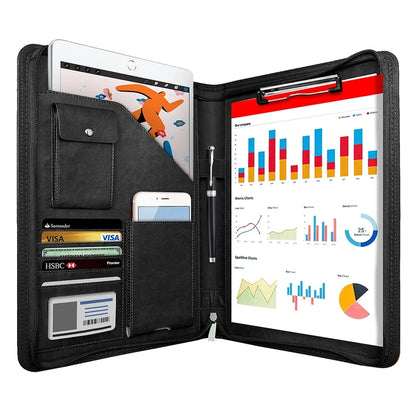 Porte Document A4 cuir Travail