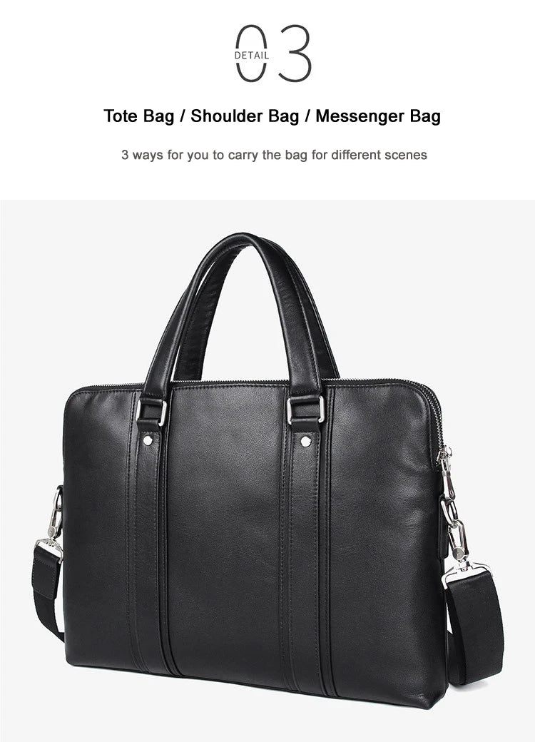 Porte Document en Cuir de Luxe Poche Unique