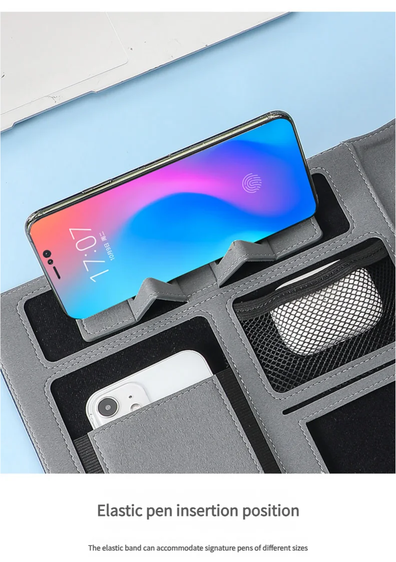 Porte-Document A4 cuir multifonction