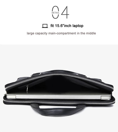 Porte Document en Cuir de Luxe Poche Unique