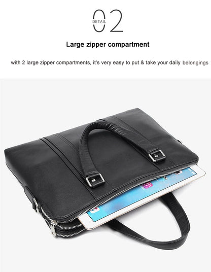 Porte Document en Cuir de Luxe Poche Unique