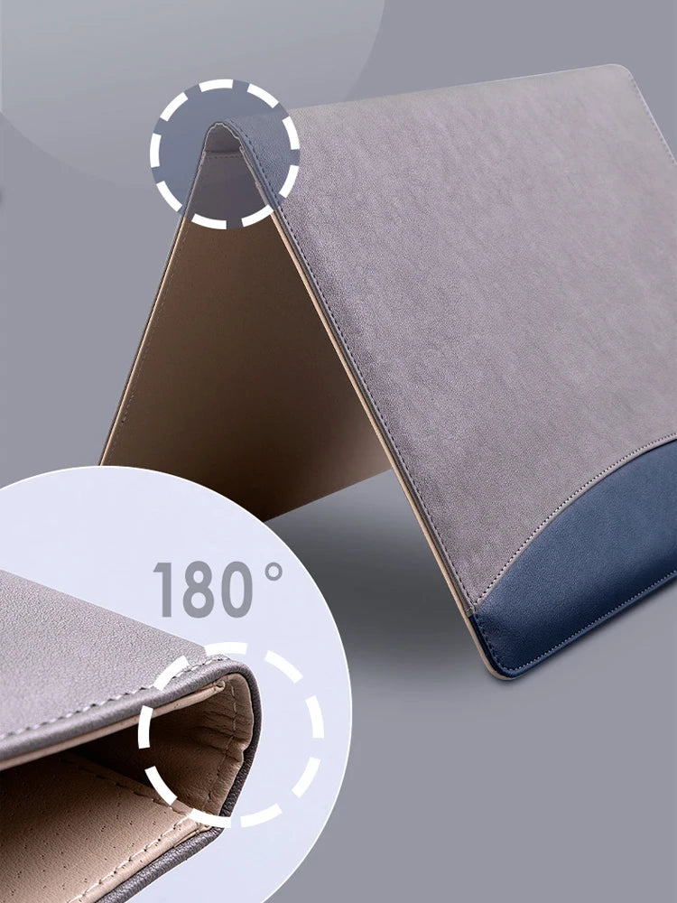 Porte document A4 cuir Réunion avec Calculatrice