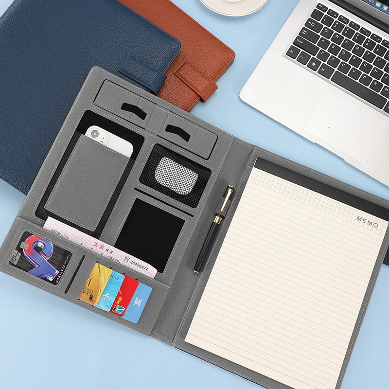 Porte-Document A4 cuir multifonction