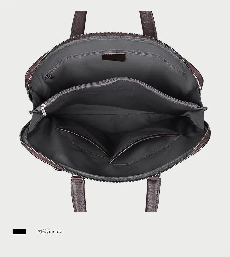 Porte Document en Cuir de Luxe Poche Unique