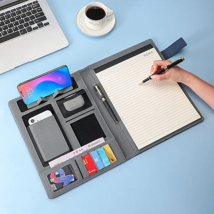 Porte-Document A4 cuir multifonction