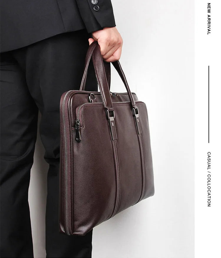 Porte Document en Cuir de Luxe Poche Unique