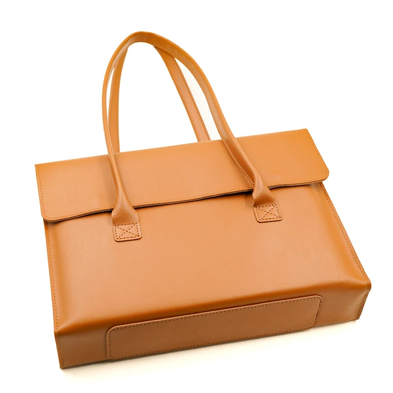 Porte document femme cuir