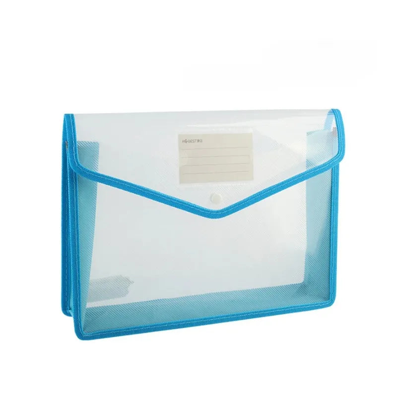 Pochette porte document transparente