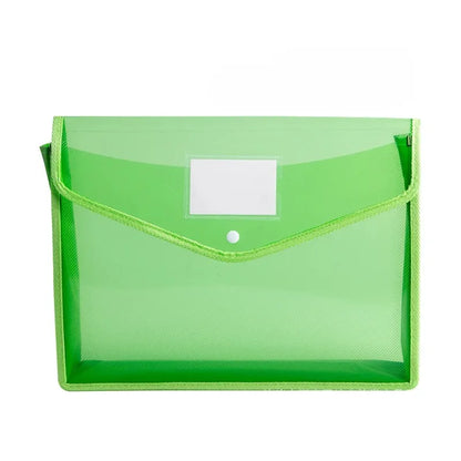 Pochette porte document transparente