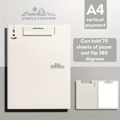 Porte document à pince rigide