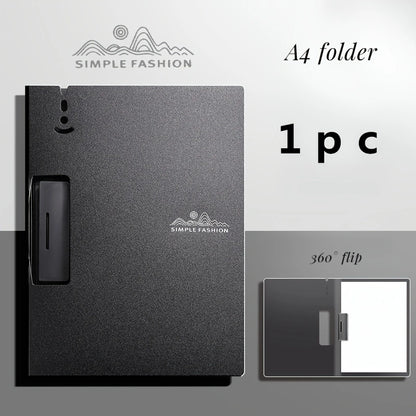 Porte document à pince rigide