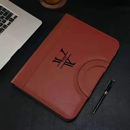 Porte document A4 cuir Personnalisable