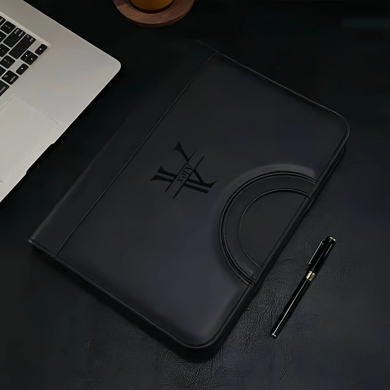 Porte document A4 cuir Personnalisable