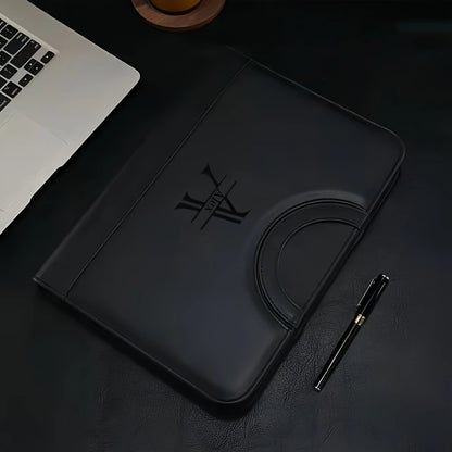 Porte document A4 cuir Personnalisable