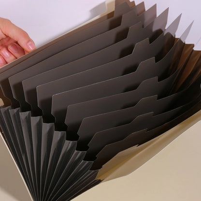 Porte-document A4 rangement multi-sections