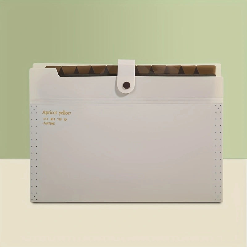 Porte-document A4 rangement multi-sections