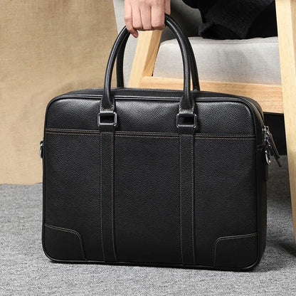 Sac Porte document en cuir