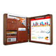 Porte Document A4 cuir Travail marron